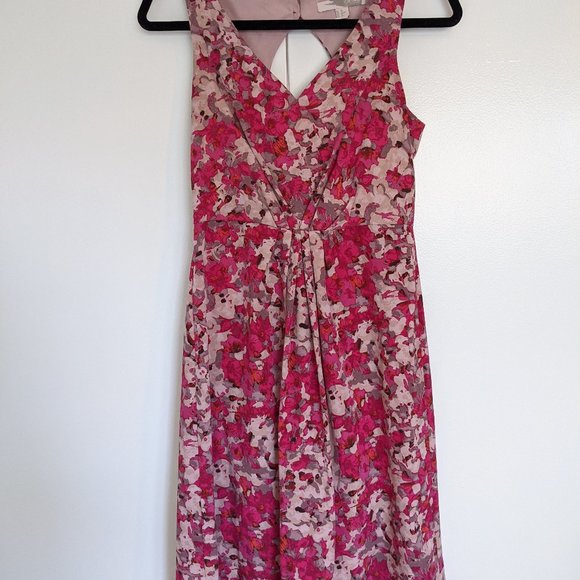 Pink floral Forever 21 dress - Picture 1 of 5